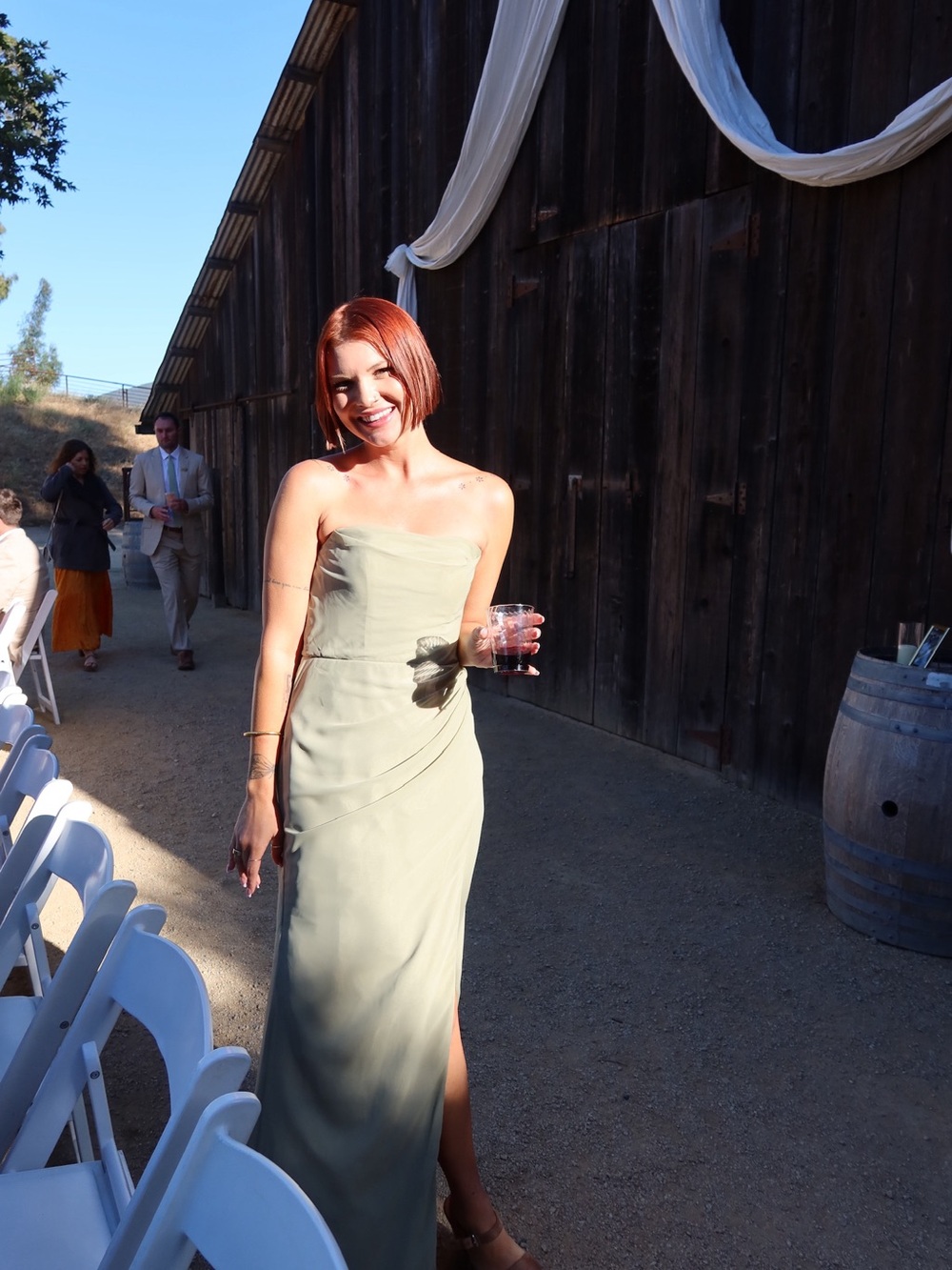 Azazie Pistachio Green Bridesmaid Dress Chiffon